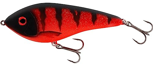 Westin Swim Glidebait - Jerkbait, Farbe:Fire, Länge/Gewicht/Schwimmverhalten:12cm / 58g / sinkend