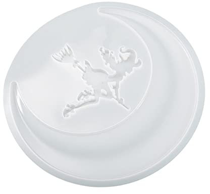 Halbmond Form, Silikonform Epoxidharz Hexe, Moon Resin Gießformen, Halloween Formen für Epoxidharz für DIY Tisch Dekoration Anhänger Halloween Dekorationen