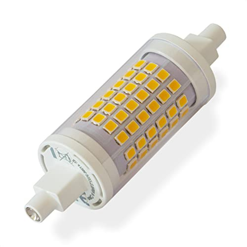 INNOVATE R7S LED 78mm Dimmbar | 10W Halogen Ersatz | 230V Leuchtmittel für Deckenfluter und Stehlampe | SMD Halogenstab CRI80 4000K Neutralweiß