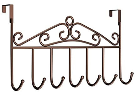 RUTAVM Wall Coat Rack Towel Rack Coat Rack Hanger Wall Mounted Entryway Door Hook Hanger Coat Hooks Coat Stand For Your Entryway, Kitchen, Bathroom Wall Coat Hooks (Blue : Coffee)