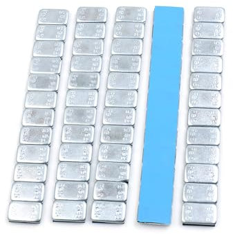 A ABSOPRO 2.1oz Wheel Balance Weights for Motorcycle 140mm Strips (Set of 5)