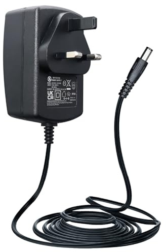 ANLINK 12V 3A/3000mA 1.8M Long Power Supply Adapter, AC 100-240V to DC 12V 3A 36W Switching Adapter 5.5x2.1mm Wall Transformer Plug for LED Strip Lights,DVR,NVR System and More,UKCA Certified