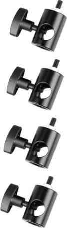 Artibetter 4pcs Camera Stand Adapter for Tripod Flashlight Camera Fill Light Adapter Supplies