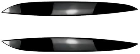 zjlgs Frontstostange Lippenspoiler Splitter für VW Golf 4 High 4 Golf MK4, Auto Frontlippe Frontspoiler Ersatz Frontstostange Seitenspoiler Eckverkleidung,A