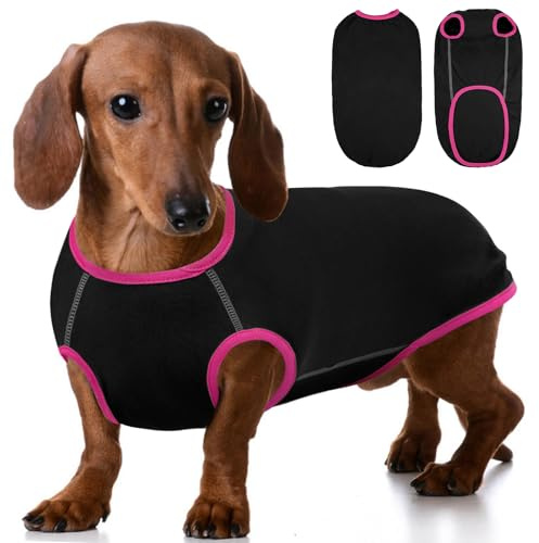 Hjyokuso Dackel Pullover - Fleece Hundepullover, Kleidung Für Kleine Hunde, Dachshund Sweater, Shirts Für Hunde