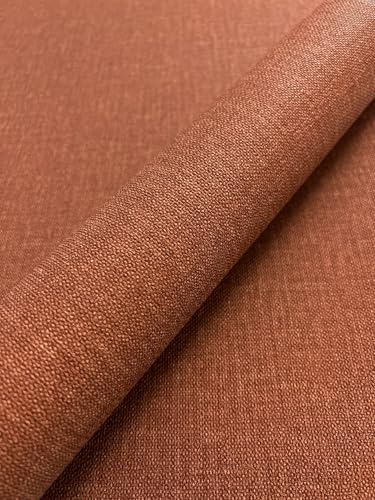 Newroom Papier Peint Intissé Marron Aspect Lin - Moderne Uni Structure Textile pour Salon Chambre