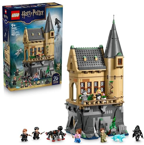 LEGO Harry Potter Hogwarts Castle: Hospital Wing Toy - DIY Miniature Model Kit with 7 Minifigures incl. Hermione & Ron - Gift Idea for 9+ Year Old Girls, Boys & Fans - 76463