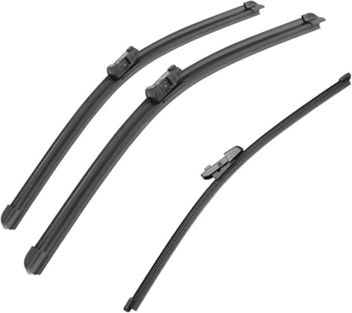 Auto Vorne Scheibenwischer Scheibenwischerblätter Für VW Passat B8 2015 2016 2017 2018 2019 2020 26 + 18 + 14,Einfache Installation Ersatz Auto Zubehör