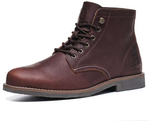 SL-Saint Homme Classiques D'hiver Fait Main Bottes Laine/Cuir