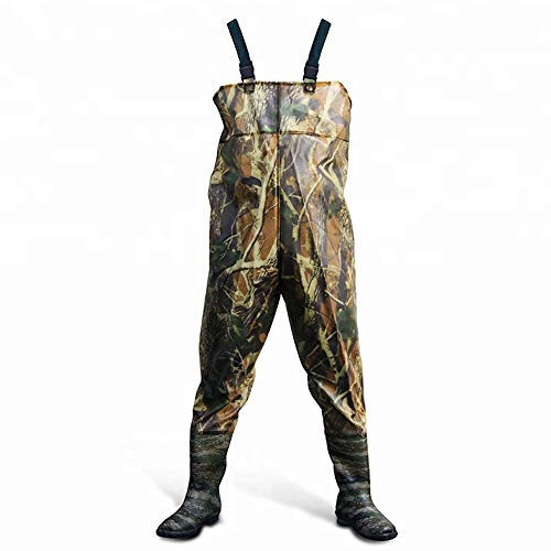Denny Shop Waterproof Waders Camouflage for Fishing Leisure Water Gardening or Agriculture Crystals® (UK 11/45)