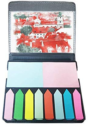 Roof Russia Building Malerei selbstklebende Notizzettel Farbe Page Marker Box