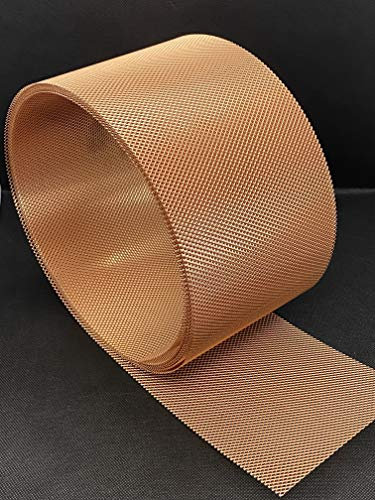 Kupfer Insektenschutzgitter Vogelschutzgitter Lüftungsband 60mmx5m