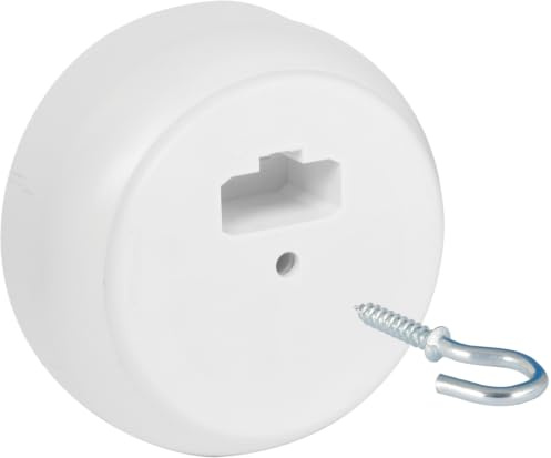 Boite de centre DCL en saillie Eur'Ohm - Ø 85mm - Avec piton et adaptateur de goulotte