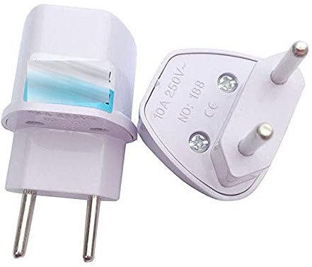 Adaptateur secteur universel mondial Blanc 1 0A / 16A 250V Adaptateur de voyage universel Convertisseur de prise de courant pour AU ROYAUME-UNI US UE Allemand France Corée Suisse Brésil Afrique du Sud