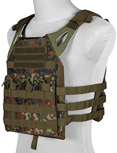 Gunfire Tactical Jump Tactical Vest, Farbe:Flecktarn