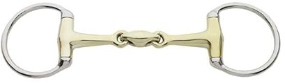Kavalkade Bocado de Oliva para Caballos con Doble Freno KavalBit 12 mm