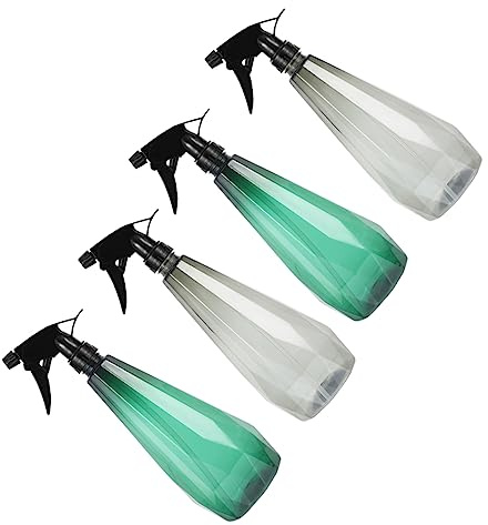 FOMIYES 4pièces Lot De Vaporisateurs De Jardin Bouteilles Plastique Durables Arrosoirs Légers Et Portables Spray Facile Et Étanche Pour Plantes Intérieur Et Extérieur