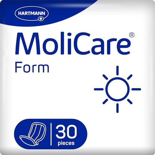 MoliCare Form Day: assorbenti sagomati per incontinenza da moderata a severa, per una protezione affidabile durante il giorno, 30 pezzi