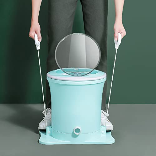 BAOSHIDAER Mini-Handkurbel-Waschmaschine Dehydrator, Nicht elektrische Handbuch tragbare Trocknermaschine zum Camping, Wohnheim, Wohnungen, Delikate