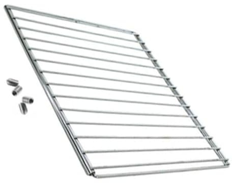 SOS Accessoire Grille chromée L >> 350X470 mm extensible 350X750 mm avec vis encastrée et clé de montage pour Four, cuisinière WY159