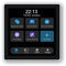 Juqoyue Tuya T3E Panel Switch Touch Screen Panel EU Smart Control Panel Switch Zigbee Smart Home Wall Push Light Switch,White