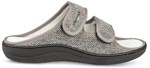 EXTRO STYLE - Sandali Ortopedici Donna e Uomo Tecnica 10 Jak - Per Alluce Valgo, Dita a Martello e Piedi Gonfi - Antibatteriche e Ipoallergeniche - Antiscivolo e Plantari Estraibili - (Grigio, 38)