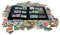 IMPACTO COLECCIONABLES – Collection de 1000 Timbres du Monde avec Album Inclus (14 x 18 x 1 cm) | Élevez Votre Collection philatélique avec des Timbres, dans Un Album Compact et élégant