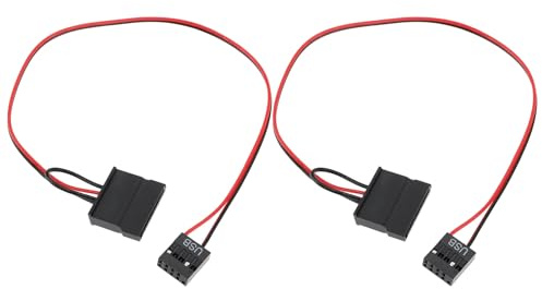 Be In Your Mind Lot de 2 câbles d'alimentation USB 9 broches vers SATA simples pour carte mère ITX USB 2,5 SATA Notebooks