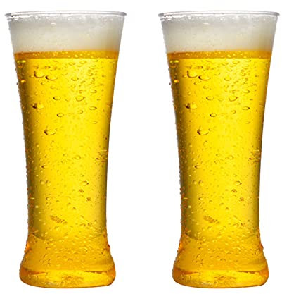 Vasos de papel pequeños de plástico para cerveza, doble enfriador, vidrio, pared, vidrio, congelador, cocina, comedor y bar, taza personalizada (E, talla única)