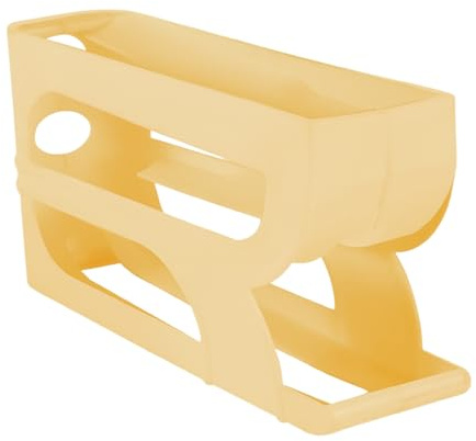 3-Tier Egg Dispenser - Roll Down Tray System, Fridge Egg Organisers | Compact Storage Container, Spatial Efficient Egg Box, BPA-Free Food Holder for Fridge Door and Kitchen Organis