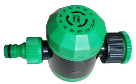 Fyrdyn Temporizador de manguera – Temporizadores de agua para manguera de jardín, dispositivo de aspersor con controlador automático para piscina de goteo al aire libre, vacaciones, patio, plantas y