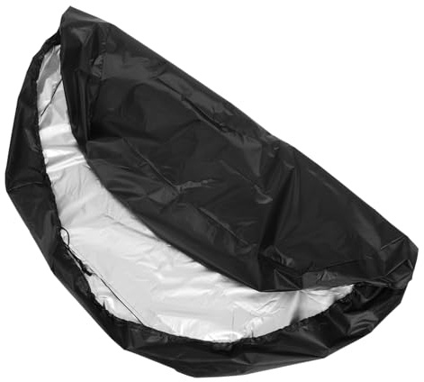 ROMISBABA Hexagonal para Arenero y Piscina Desmontable Lona Protectora Resistente con Cordón Funda Exterior para Juguetes Verde