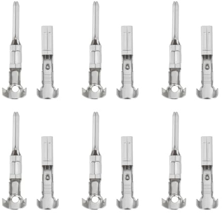 eMagTech 20 paia di connettori per cavi da 1,5 mm maschio femmina terminali DJ611-1.5B DJ621-1.5B per auto elettrica universale