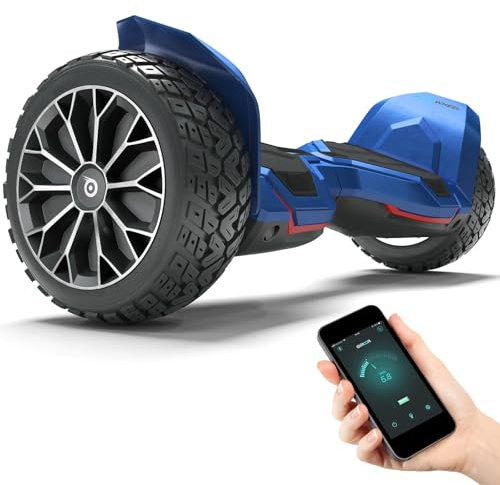Bluewheel HX510 Hoverboard Offroad 8,5 Zoll, Dual Motor, App, Kindermodus | Bluetooth-Lautsprecher, LED-Beleuchtung, robuste SUV-Reifen, App-Steuerung, Kindersicherheitsmodus, bis 120 kg belastbar