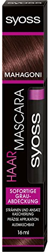 Syoss Haar Mascara, Mahagoni, 16 ml