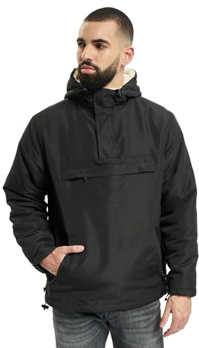 Brandit Windbreaker Sherpa, Schwarz, Größe XL
