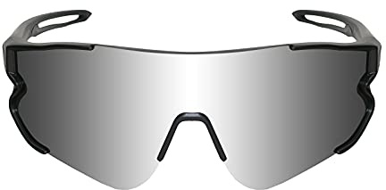 Funní Día Fahrrad Sonnenbrille für Damen und Herren, Polarisierte Fahrradbrille für Erwachsene Sportbrille Fahrrad Brille