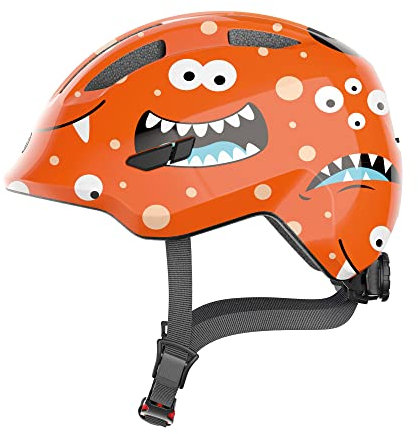 ABUS Casco infantil Smiley 3.0 - casco de bicicleta con ajuste bajo, diseños adaptados a los niños y espacio para una coleta - para niñas y niños