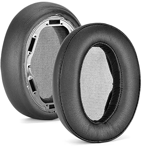 WH-H910N Ohrpolster – defean Ersatz-Ohrpolster, kompatibel mit Sony WH-H910N h.Ear auf 3 kabellosen Kopfhörern mit Geräuschunterdrückung (schwarz)