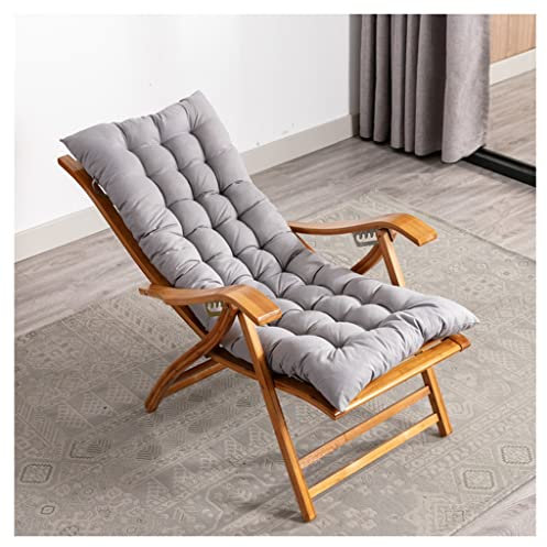 Liegestuhl Klappbar, Relaxsessel Für Wohnzimmer, Klappbarer Holzakzentstuhl Reclining Lounge Chair Mit Verstellbarem 5-Positionen-Rücken-Stoffkissen Einzelsessel Für Beach Yard ( Color : Light Gray )