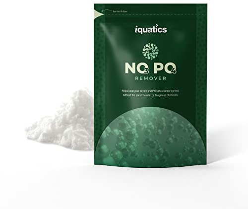iQuatics NOPO Pouch 150g – Nitrate & Phosphate Remover for Marine Aquariums – High-Performance Water Purification for Reef & Saltwater Tanks