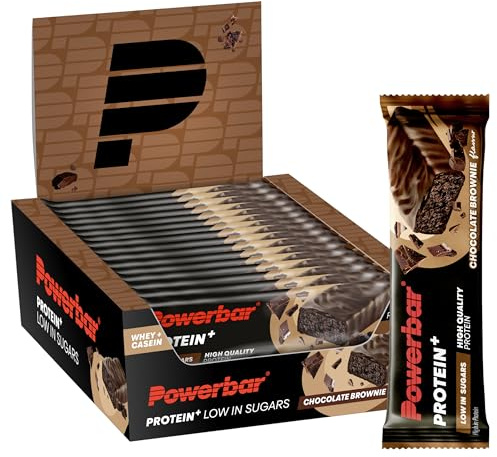 Powerbar Protein Plus Low Sugar (16x35g) Brownie de chocolate Barritas Barritas proteínicas
