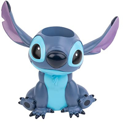 Grupo Erik Stiftehalter Walt Disney Stitch Schreibtisch Organizer - Lilo und Stitch Figur Stifköcher Schreibtisch Deko Zubehör - Disney Fanartikel - Stifte Organizer Diseny Geschenke