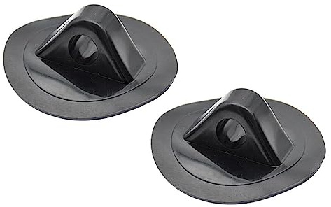 Fonowx 2 Fibbie per Funi per Barche Gonfiabili, Gancio per Fune di Sicurezza, Fibbia per Motore Fuoribordo, Supporto Motore per Montaggio Motore, Supporto PE