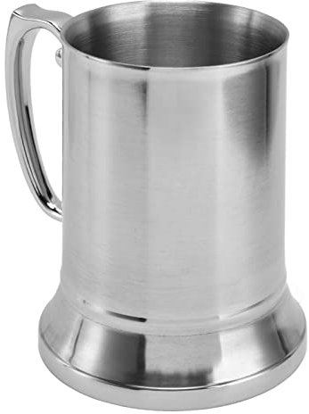Otufan Chope à Bière, 450/560 Ml En Acier Inoxydable à Double Paroi En Verre à Bière, Tasse à Cocktail, Fournitures D'hôtel De Bar(450ml)
