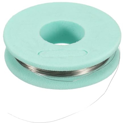 QUARKZMAN 2Pcs Alambre de Resistencia de Calentamiento de 36 Calibres 33ft | Nichrome 80, Alta Temperatura, para Reparación para Componentes Electrónicos