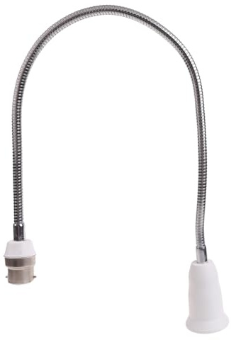 BAIRU B22 À E27 Support Étendu Support D'adaptateur Douille D'ampoule Lampe Rallonge Douille Lampe Réglable AC100-230V Convertisseur D'ampoule B22 À E27
