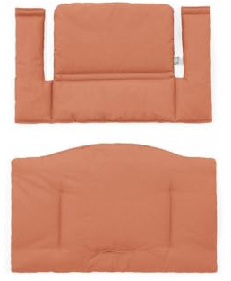 Tripp Trapp Cuscino Classic Terracotta - Supporto E Comfort Per Sedia O Seggiolone Tripp Trapp - Lavabile In Lavatrice