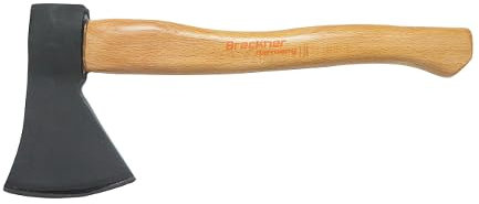 BRECKNER GERMANY Ascia da Taglio Universale con Manico in Legno, Lama Acciaio 800g, 380mm