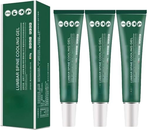 Lot de 3 compresses de gel à froid type lombaire